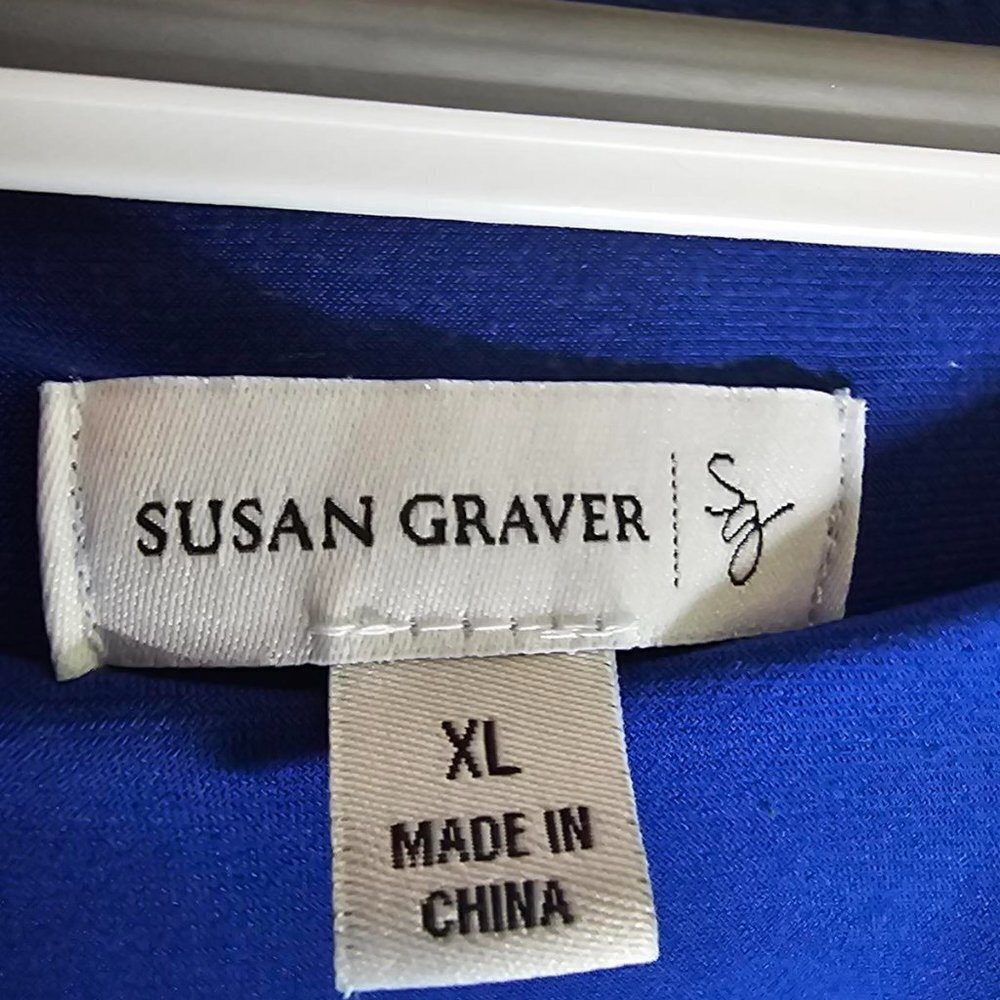 Susan Graver Ruffle Tunic - Picture 3 of 5